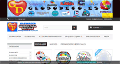 Desktop Screenshot of globodeco.es